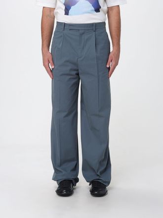 Jil Sander Pantaloni a gamba larga in cotone