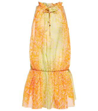 Stella McCartney Miniabito in cotone con stampa