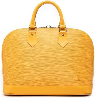 Louis Vuitton 1997 Epi Alma PM handbag - Giallo