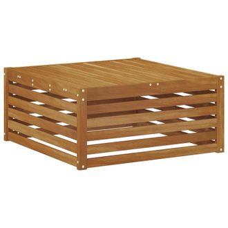 vidaXL Mesa De Exterior Madera De Acacia S&oacute;lida Natural Vidaxl