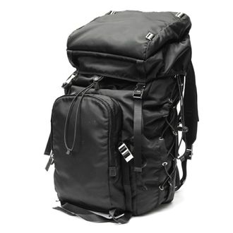 Prada Black Nylon Backpack (Pre-Owned)