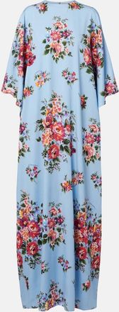 Dolce & Gabbana Floral silk-blend kaftan