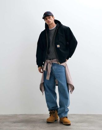 Carhartt Work in Progress giacca Active OG nera-Nero