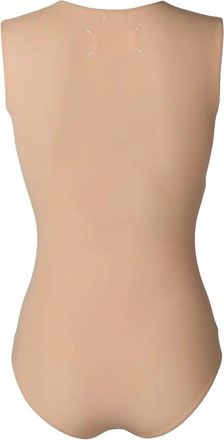Maison Margiela Sleeveless Bodysuit - Beige