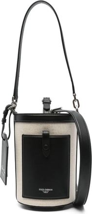 Dolce & Gabbana Canvas Messenger Bag