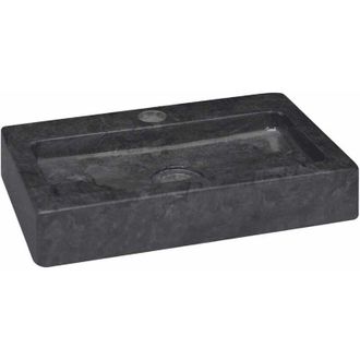 vidaXL Lavabo De Pared M&aacute;rmol Crema 38x24x6,5 Cm Vidaxl