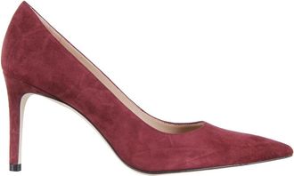 Stuart Weitzman Power 85 Pump - Dames - Pumps - Rood - 39 1/2 EU - Su&egrave;de - Schoenen