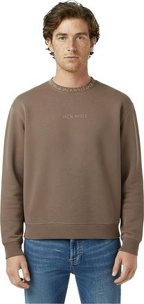 Jack Wills Heren Sweatshirt met ronde hals (Fawn)