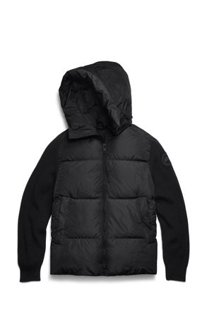 Canada Goose HYBRIDGE GROVE KNIT HOODY Size: XL, colour: BLACK