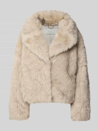 Copenhagen Muse Jacke aus Kunstfell Modell PLUSHY in Beige, Gr&ouml;&szlig;e M