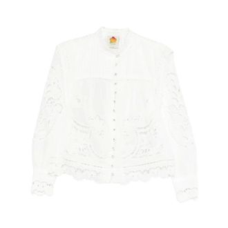 Farm Rio Farm Rio, Overhemden, Dames, Wit, XS, Shirts