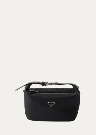 Prada Cherie Mini Re-Nylon Top-Handle Bag