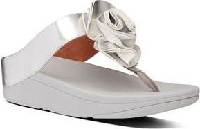 FitFlop Florrie Sandal in Silver at Nordstrom Rack, Size 11
