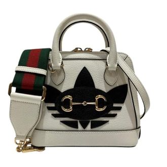Gucci Pre-owned Horsebit Handbag - Dames - Pre-owned - Wit - Maat: ONE Size Leer