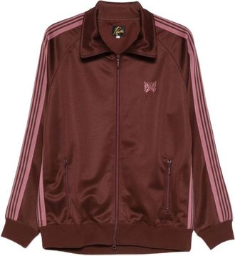 Needles Brown Zipped Sports Jacket