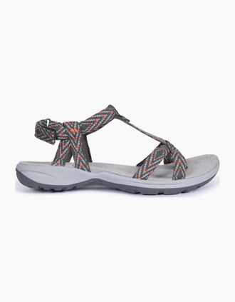 Trespass Womens Trespass Womens/Ladies Hueco Sandals - Black/Grey - Size: 7