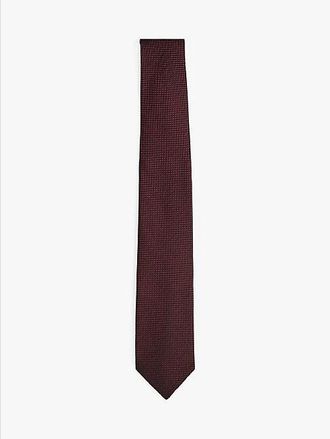 Tommy Hilfiger Micro Dot Pure Silk Jacquard Tie