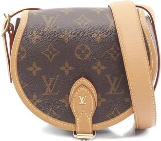 Louis Vuitton Borsa a spalla Tambourine con monogramma - Marrone