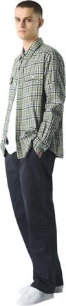 Pretty Green Herenoverhemd met lange mouwen en ruitjespatroon van Thornley (Groen)