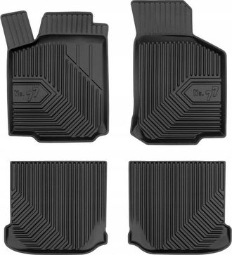 OEM Alfombrillas Para Skoda Octavia 1 1996-2010, Alfombrillas De Puerta, Alfombrillas De Goma Para Puerta, Bandeja 77