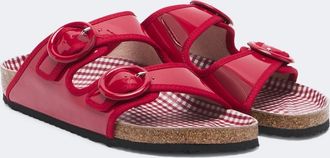 Birkenstock x Repetto Arizona patent leather sandals