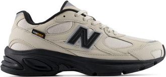 New Balance Unisexo 2010 en Gris/Negro, Gamuza/Malla, Talla 38.5