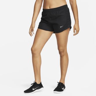 Nike Womens Tempo Brief-Lined Running Shorts in Black | 831558-014