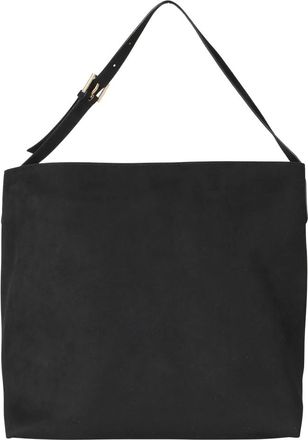 Themoir&egrave; Zoe Sac Suede Effect - Dames - Tassen - Zwart - Maat: ONE Size Su&egrave;de