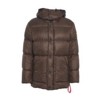 Afterlabel Winter Jackets, male, Brown, Size: 2XL Quilted Puffer Jacket Marrone Aw25