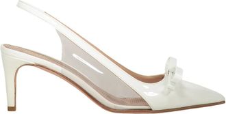 Red Valentino Elegante Pumps - Dames - Pumps - Wit - 36 EU - Leer - Schoenen