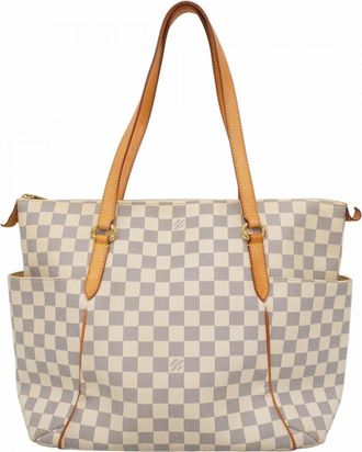 Louis Vuitton White Tote Bag (Pre-Owned)