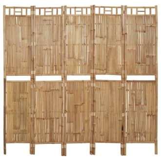 vidaXL Biombo Divisor De 5 Paneles 200x180 Cm Vidaxl