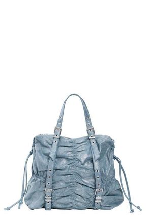 Desigual Medium Ruched Denim Backpack in Blue at Nordstrom