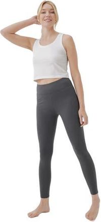 Pact Organic Cotton Cool Stretch Fitted Lounge Tank in White at Nordstrom, Size 3X-Large