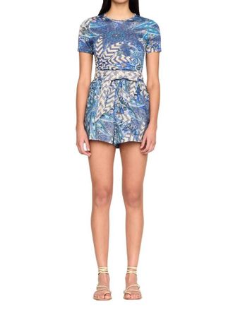 Marie Oliver Ryder Tee In Violet