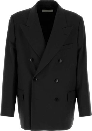 Dries Van Noten Bosier Oversized Blazer - Heren - Blazers - Zwart - L - Wol - Jassen