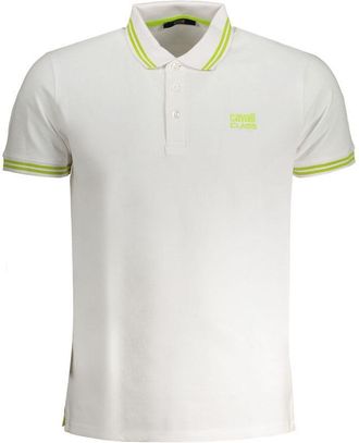 Cavalli Cotton Men Polo Mens Shirt