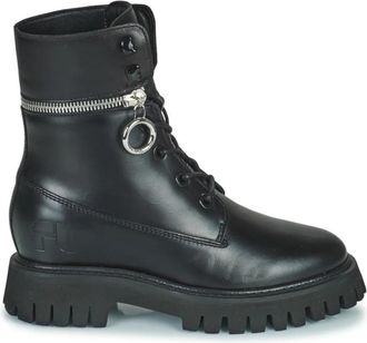 Free Lance Juno Rangers - Heren - Veterlaarzen - Zwart - 40 EU - Leer - Schoenen