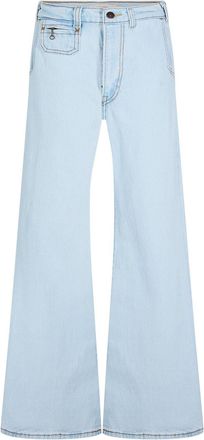 Levi's Womens Levis Ribcage Bells in Eventually Sure - Blue - Size 30W/32L