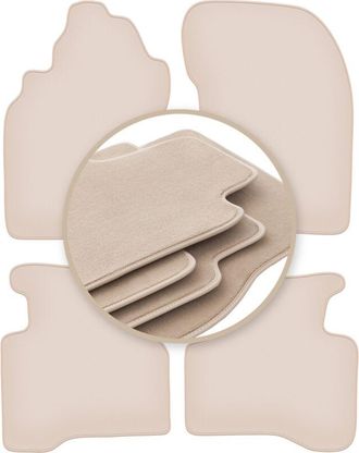 OEM Alfombrillas Beige Premium Para: Nissan X-trail I T30 Suv 2001-2007