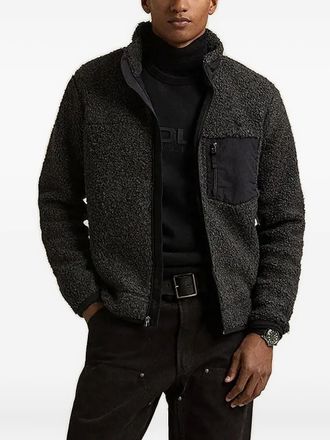 Polo Ralph Lauren Giacca in pile con zip - Nero