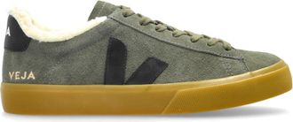 Veja Sneakers, female, Green, Size: 10 US Sports shoes Campo Winter Suede