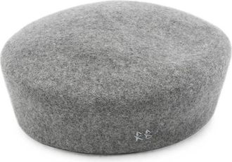 Ruslan Baginskiy Logo-embroidered Felt Beret