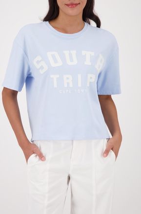 Monari Sweatshirt MONARI Sweatshirt Schrift, Damen, Gr. 34, light sky, Sweatware, Obermaterial: 100% Baumwolle, unifarben, regular fit taillenbedeckt, Rundha