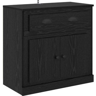 vidaXL Alacena Roble Negro 70 x 35,5 x 67,5 cm Madera contrachapada vidaXL