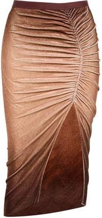 Rick Owens PARTES DE ABAJO - Faldas midi en YOOX.COM