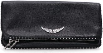 Zadig&Voltaire Stud-embellished Chain-linked Shoulder Bag