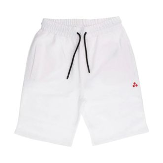 Peuterey Heren, Korte broeken, Wit, Maat: M Katoen