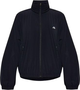 Balenciaga Black Shrunk Windbreaker Jacket