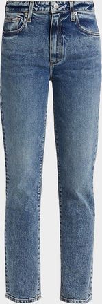 LE JEAN Stevie Stretch Slim-Fit Ankle Jeans